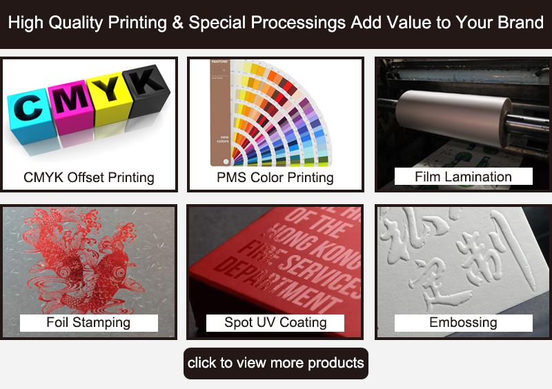 China printing service, China paper box factory, custom logo design gift box China