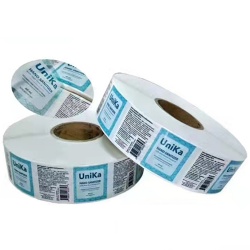 Custom Color Roll Labels for Labelling Machines