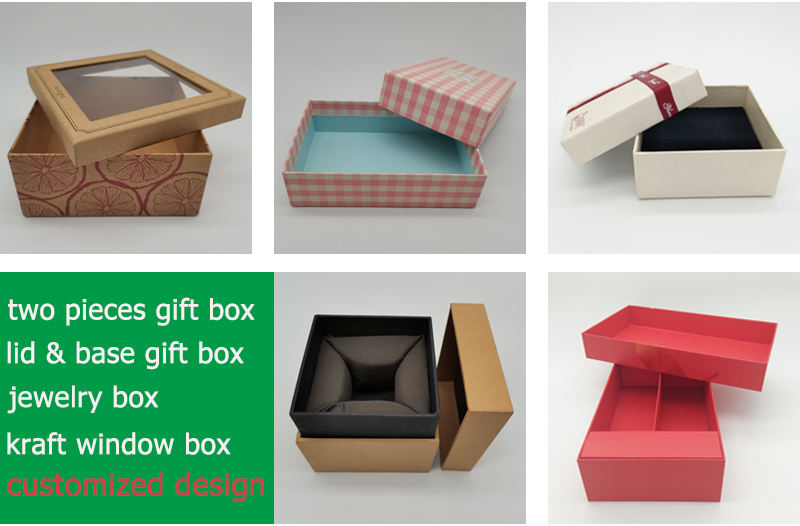manfacturer custom gift box China
