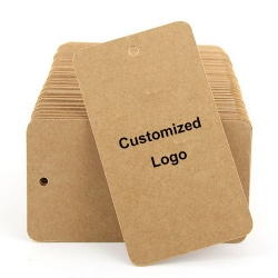 Custom  Logo Craft Paper Card