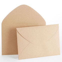 Personalized Craft Paper Envelope