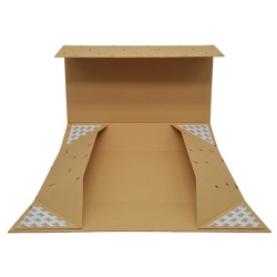 Collapsible Magnet Lid Kraft Paper Rigid Gift Boxes
