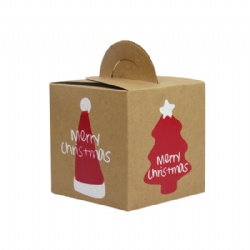 Custom Color Print Boxes Party Festive Gift Packaging Kraft Paper Box