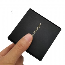 Bespoke Gold Foil Stamping Logo Matte Black Paper Box