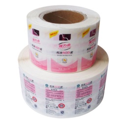 PET Label Roll for Cosmetics