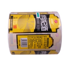 Printing Factory Supply PVC Label Sticker For Beverage