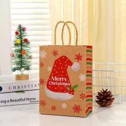 Wholesale Personalized Christmas Gift Packing Paper Bags