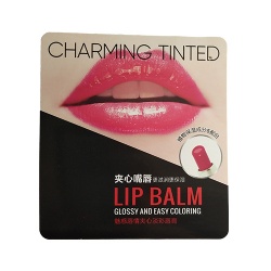 colorful paper card for lipstick / blister card