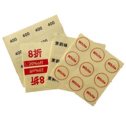Clear PET Adhesive Label